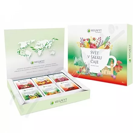 Megafyt Świat w filiżance herbaty kolekcja 6x5x2g