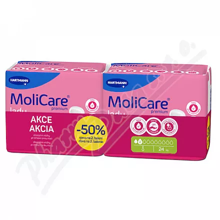 MoliCare Lady Pads 2k duopack 2x12szt