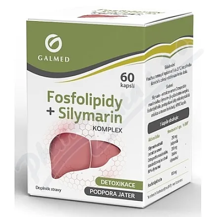 Fosfolipidy Silymarin complex cps.60 Galmed