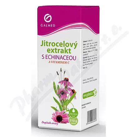 Ekstrakt z babki lancetowatej z jeżówką i wit. C 310g Galmed