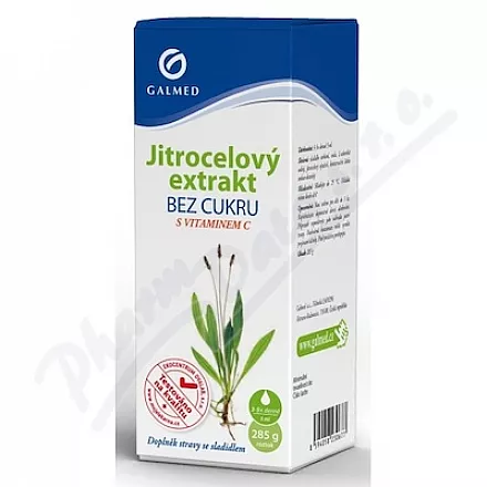 Jitrocelový extrakt s vit.C bez cukru 285g Galmed