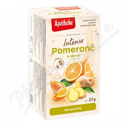 Apotheke Premier Intense Pomer.ginger tea 20x2,5g