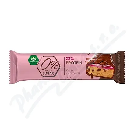 Topnatur Protein tyčinka višně v čokoládě 40g