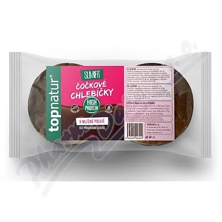 Topnatur SLIM&FIT čočkové chlebíčky mléč.poleva70g