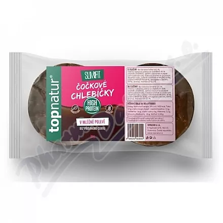Topnatur SLIM&FIT čočkové chlebíčky mléč.poleva70g