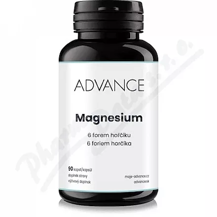 ADVANCE Magnesium 6 forem hořčíku cps.90