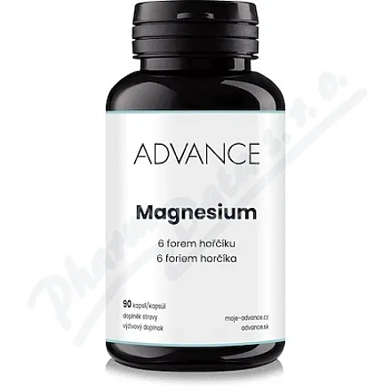ADVANCE Magnesium 6 form magnezu cps.90