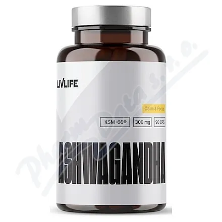 LIVLIFE Ashwagandha, 90 kapsułek