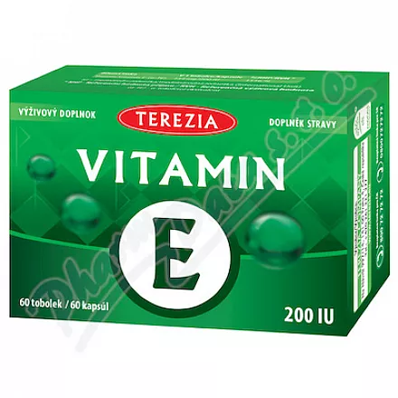 TEREZIA Vitamin E 200 IU tob.60