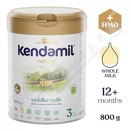 Kendamil Nature 3 mleko dla niemowląt HMO 800g