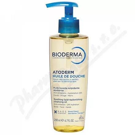 BIODERMA Atoderm sprchový olej 200ml