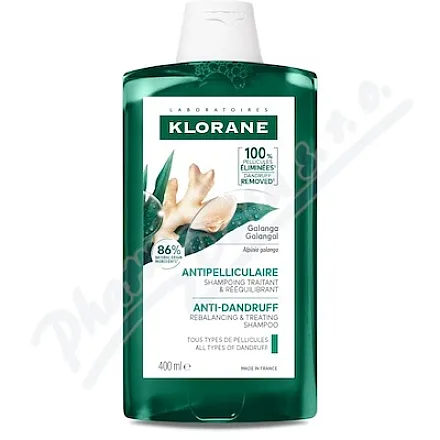 KLORANE Szampon przeciwłupieżowy z galangalem 400ml