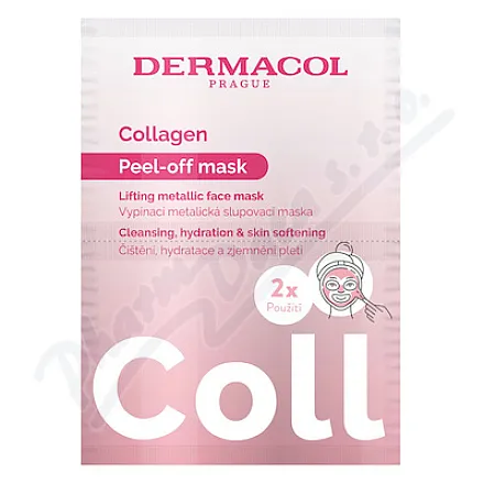 Dermacol Collagen maska peel-off 2x7,5ml