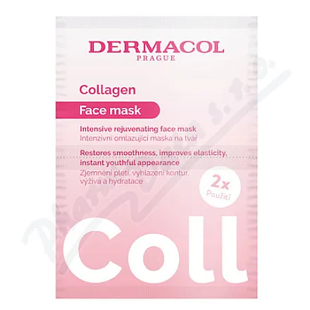 Dermacol Collagen intenzivní omlazující maska 2x8g