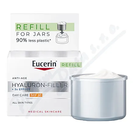 Eucerin HYALURON-FIL. 3xEF.den.kr.SPF30refill 50ml