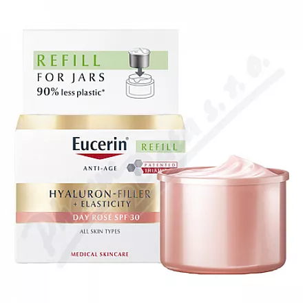 Eucerin HYALURON-FILLER+EL.d.kr.RoséSPF30refi.50ml