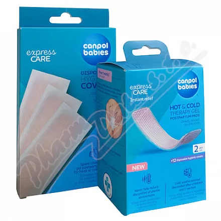 Canpol babies Popor.gel.vložky Hot&Cold 2ks+12náv.