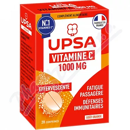 UPSA Vitamin C 1000mg šumivé tbl.20
