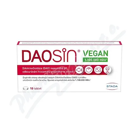 DAOSiN VEGAN, 10 tabletek