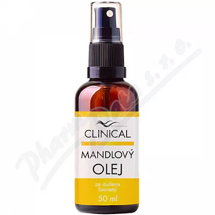 Clinical Mandlový olej za studena lisovaný 50ml
