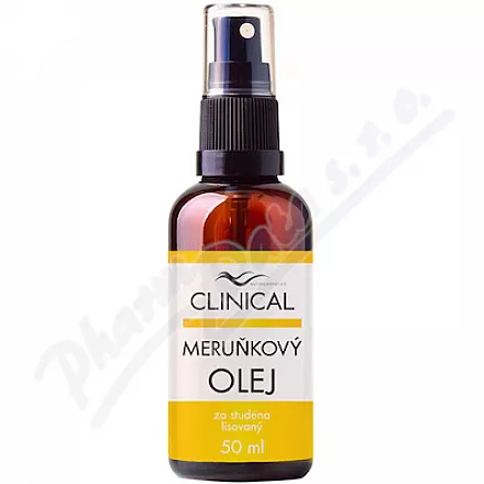 Clinical Meruňkový olej za studena lisovaný 50ml