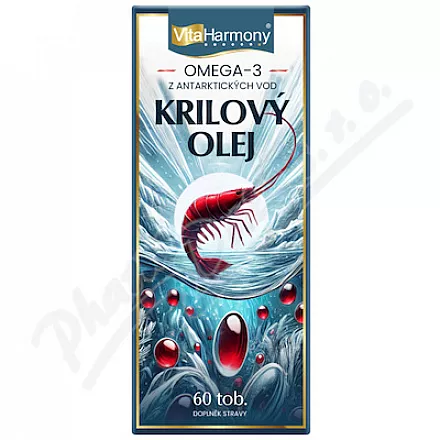 VitaHarmony Krilový olej tob.60
