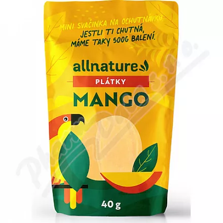 Allnature Mango plátky 40g