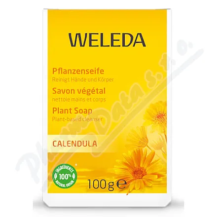 WELEDA Mydło roślinne nagietkowe 100g