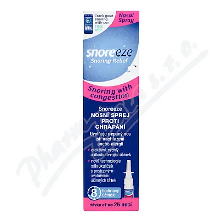 SNOREEZE Spray do nosa przeciw chrapaniu 10 ml