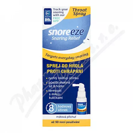 SNOREEZE Sprej do hrdla proti chrápání 23.5ml