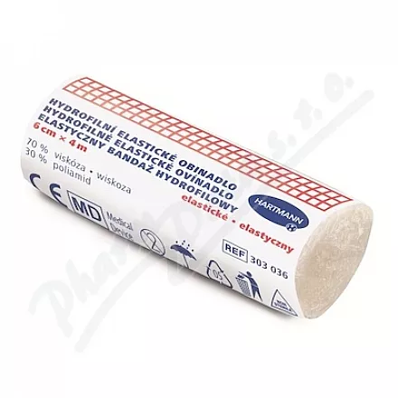 Hartmann Hydrofilowy bandaż elastyczny 6cmx4m 1szt