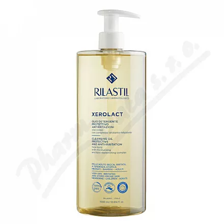 RILASTIL Xerolact čisticí olej na obl.&tělo 1000ml