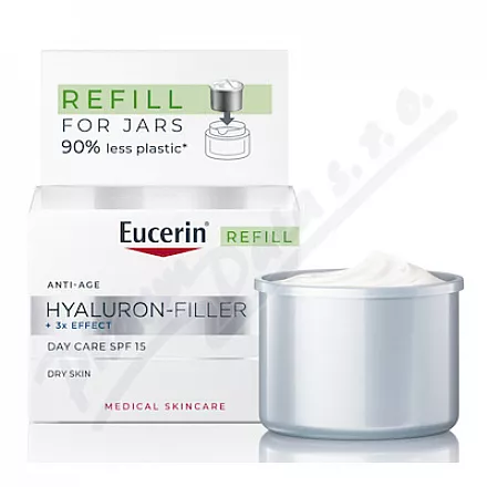 EUCERIN HYALURON-FILLER+3xEFFECT den.kr.refill50ml