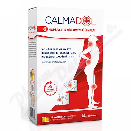 CALMADOL 6 náplastí s hřejivým účinkem