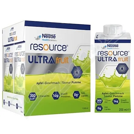 RESOURCE ULTRA FRUIT WYSOKOBIAŁKOWY SMAK JABŁKOWY