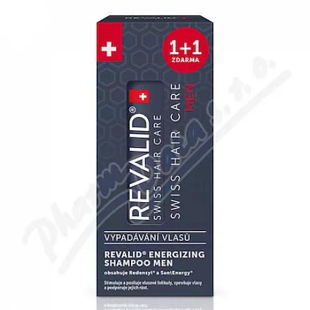 Revalid Energizing Shampoo MEN 200ml 1+1 ZDARMA