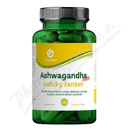 Ashwagandha Forte indyjski żeń-szeń cps.120 Galmed