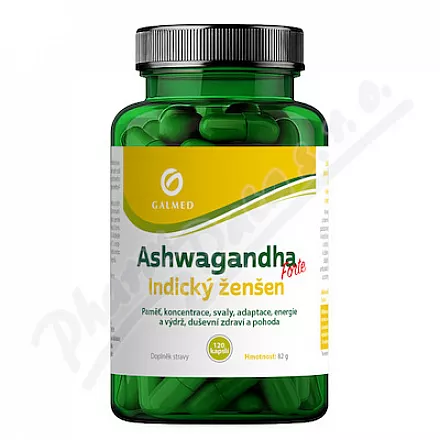 Ashwagandha Forte Indický ženšen cps.120 Galmed