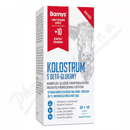 Barnys Colostrum s beta-glukany limit.ed.cps.30 10