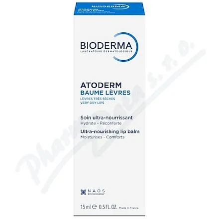BIODERMA Atoderm balsam do ust 15 ml