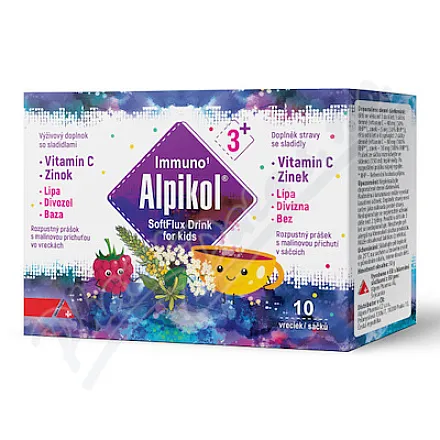 ALPIKOL SoftFlux Napój dla dzieci, saszetki 10 x 5 g