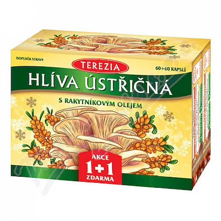 TEREZIA Hlíva ústř.s rakyt.olejem cps.60+60 2025