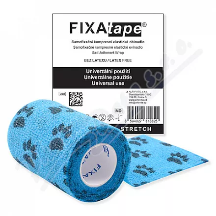 FIXAtape STRETCH samofix.obi.7.5x450cm mod.tlapky
