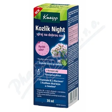 Kneipp Waleriana spray na dobranoc 30ml