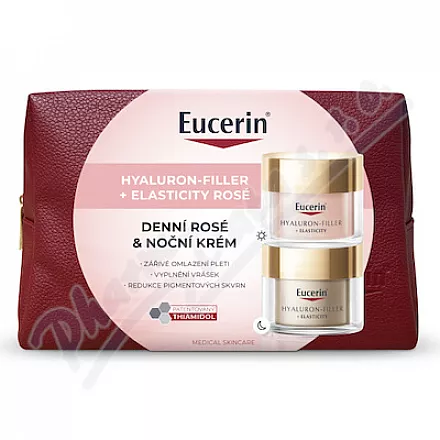 Eucerin HYALURON-FILLER+ELASTICITY ROSÉ Vánoce2025