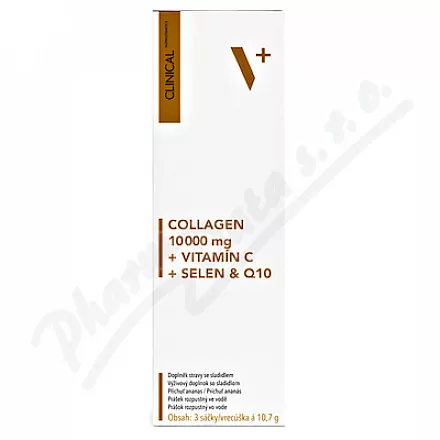 Clinical Collagen 10000mg+vitC+selen&Q10 3x10.7g