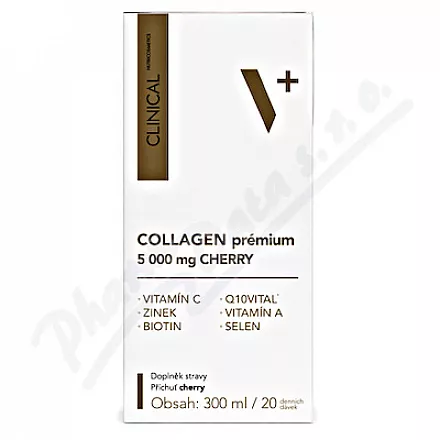 Clinical Collagen prémium 5000mg cherry 300ml