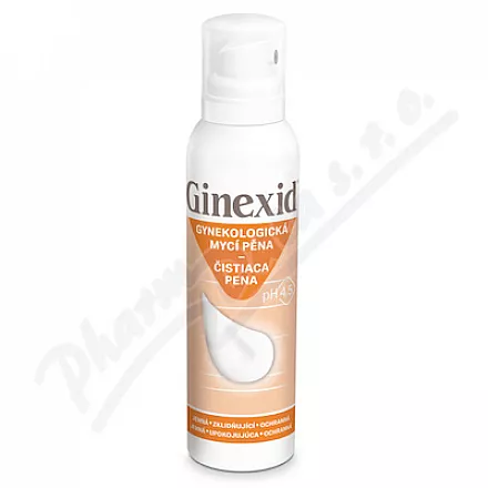 Ginexid gynekologická mycí pěna 150ml