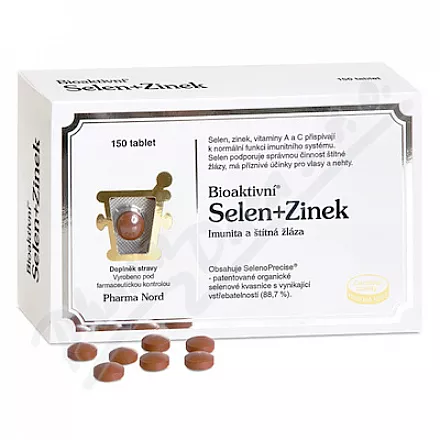 Pharma Nord Bioaktivní Selen+Zinek tbl.150