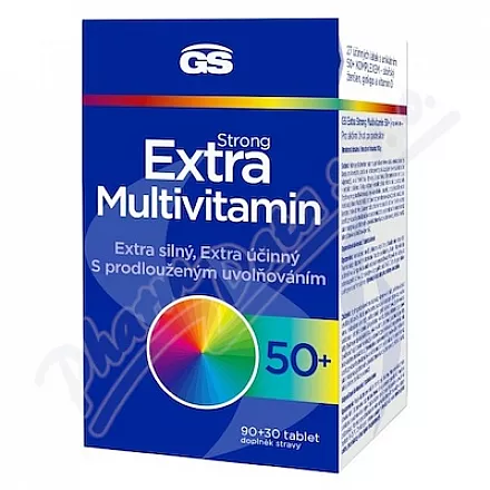 GS Extra Strong Multivitamin 50+ tbl.90+30